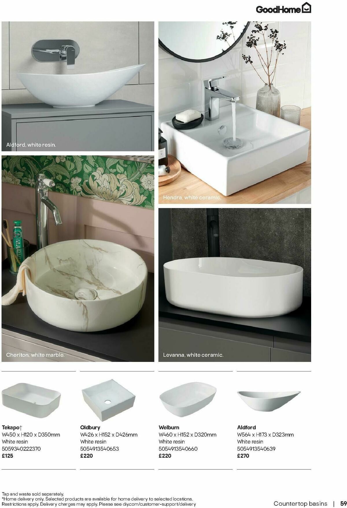 B&Q Bathrooms Offers from 10 December