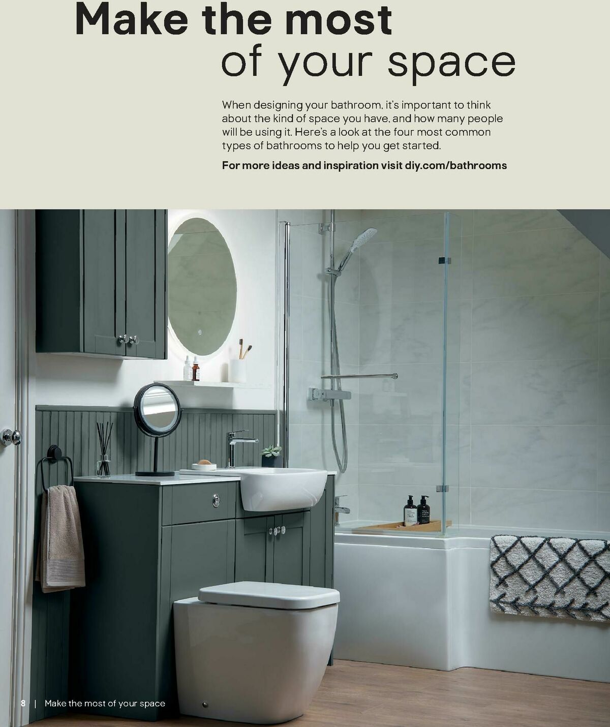 B&Q Bathrooms Offers from 10 December