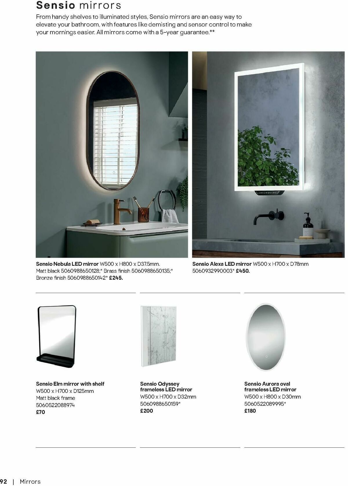 B&Q Bathrooms Offers from 10 December