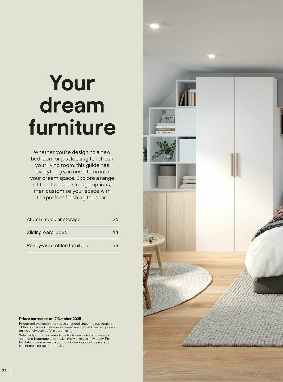 B&Q Furniture & Storage Offers from 24 November