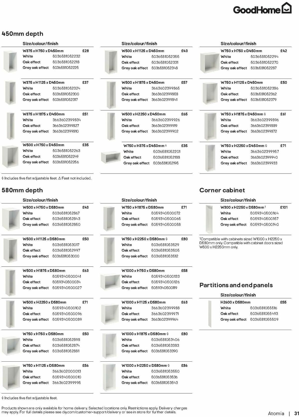 B&Q Furniture & Storage Offers from 24 November