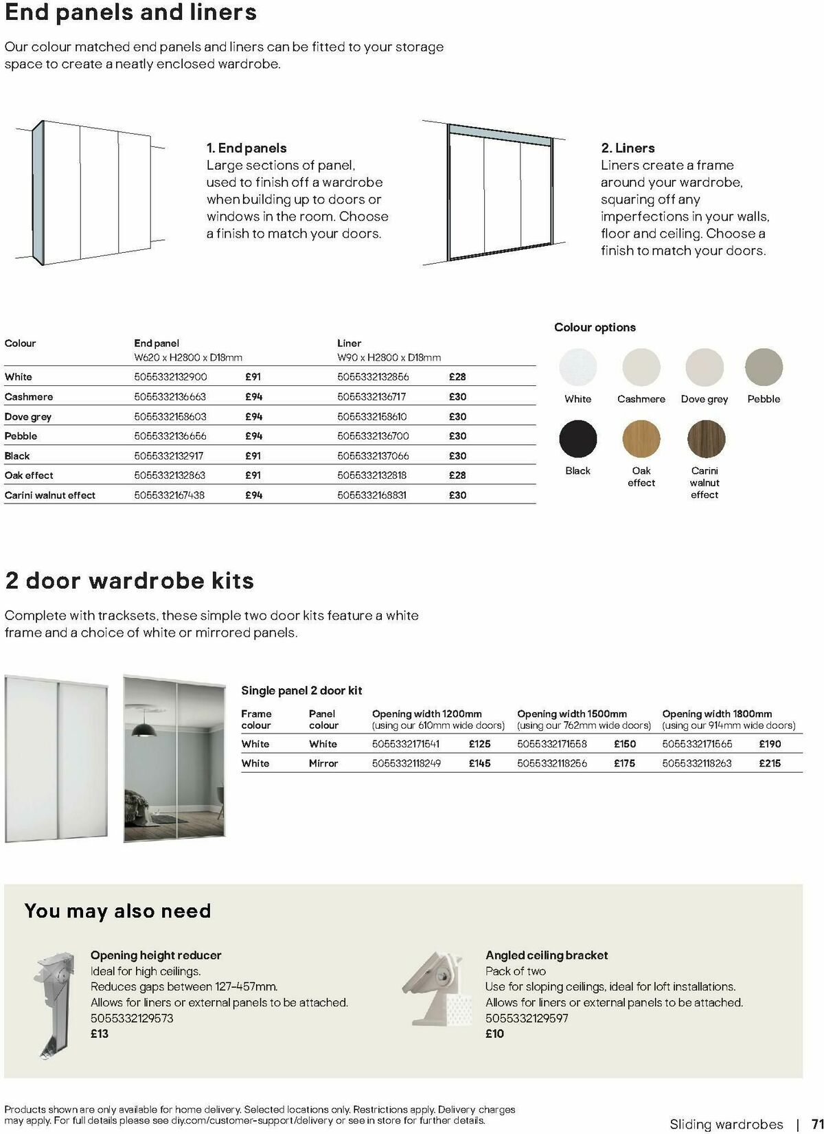 B&Q Furniture & Storage Offers from 24 November