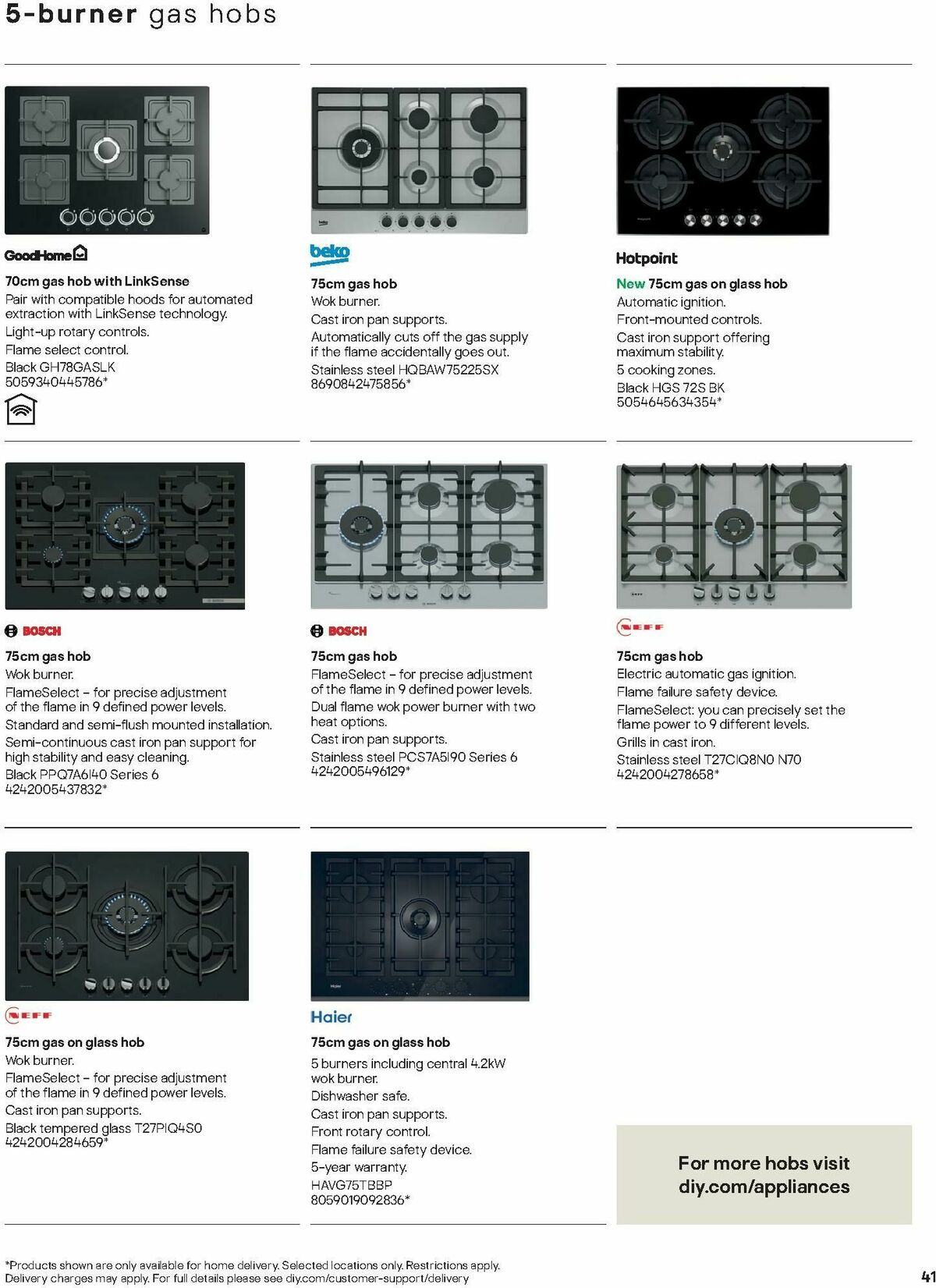 B&Q Appliances Offers from 15 December