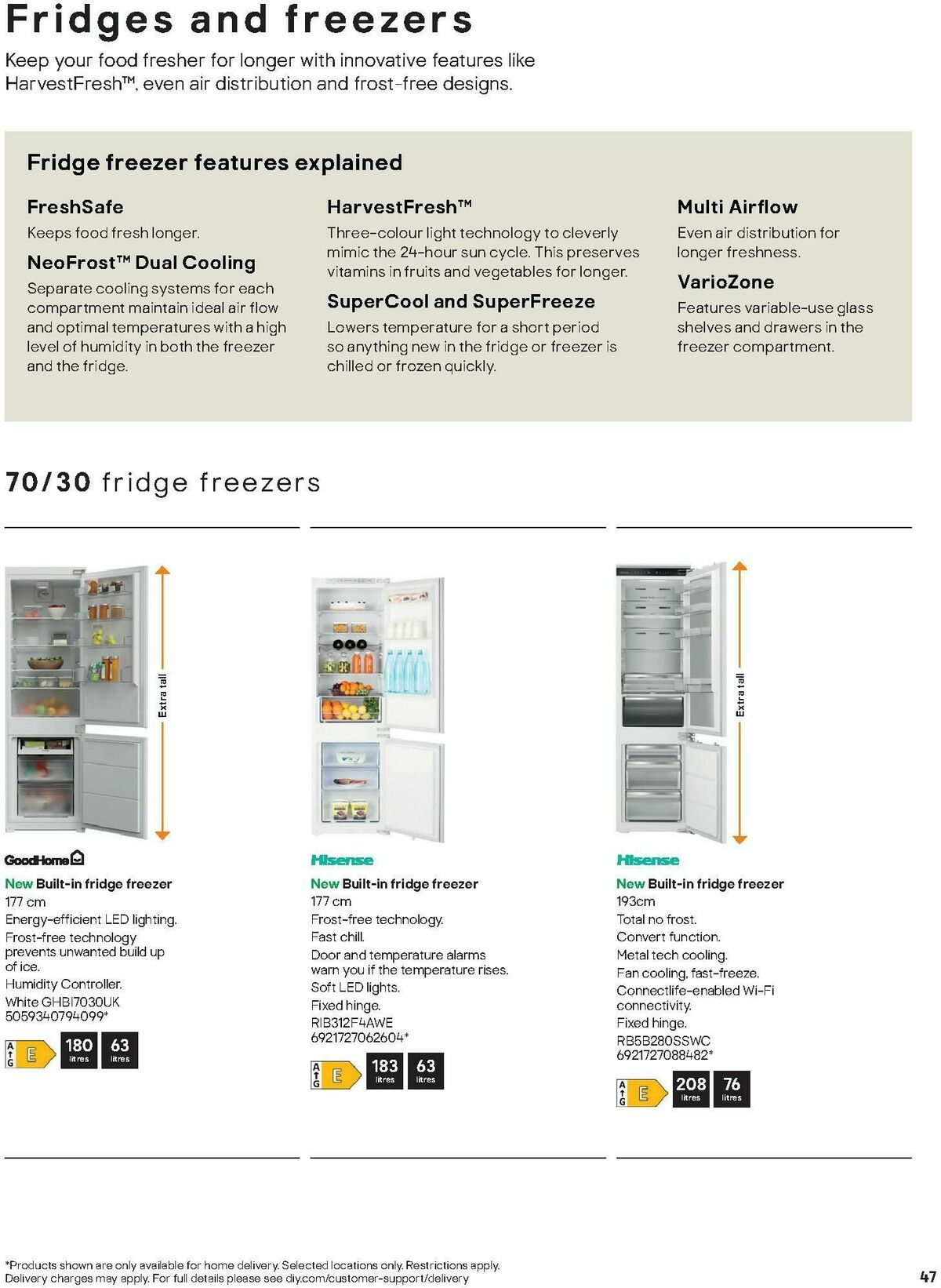 B&Q Appliances Offers from 15 December