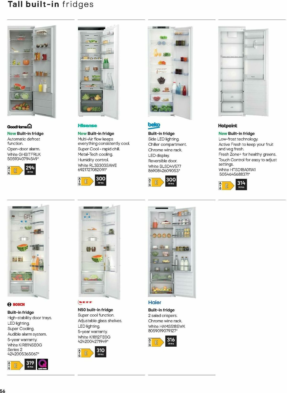 B&Q Appliances Offers from 15 December