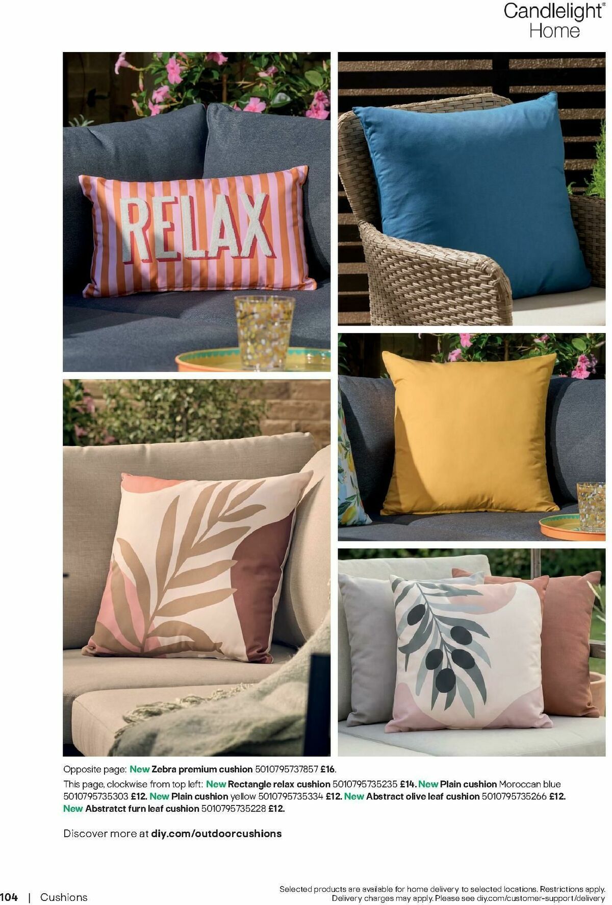 B&Q Outdoor Living Offers from 1 April