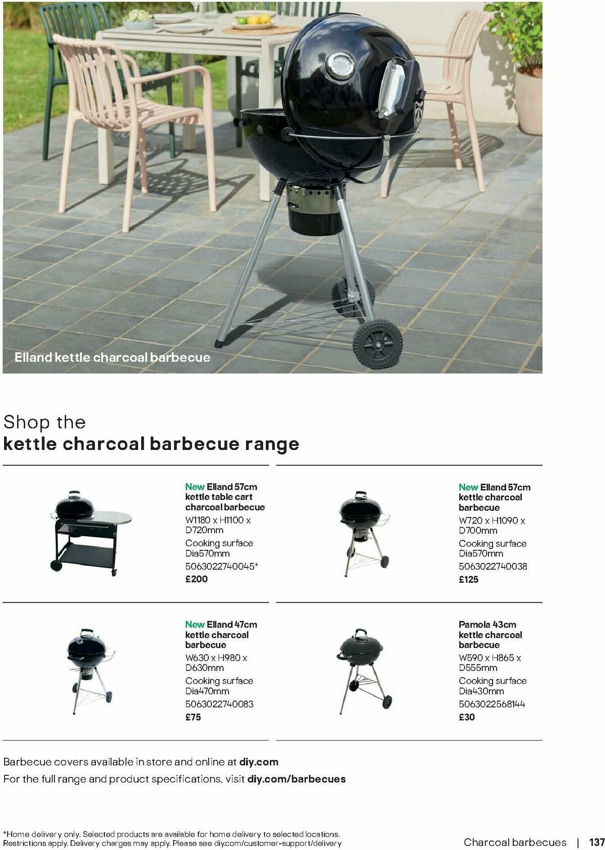 B&Q Outdoor Living Offers from 1 April
