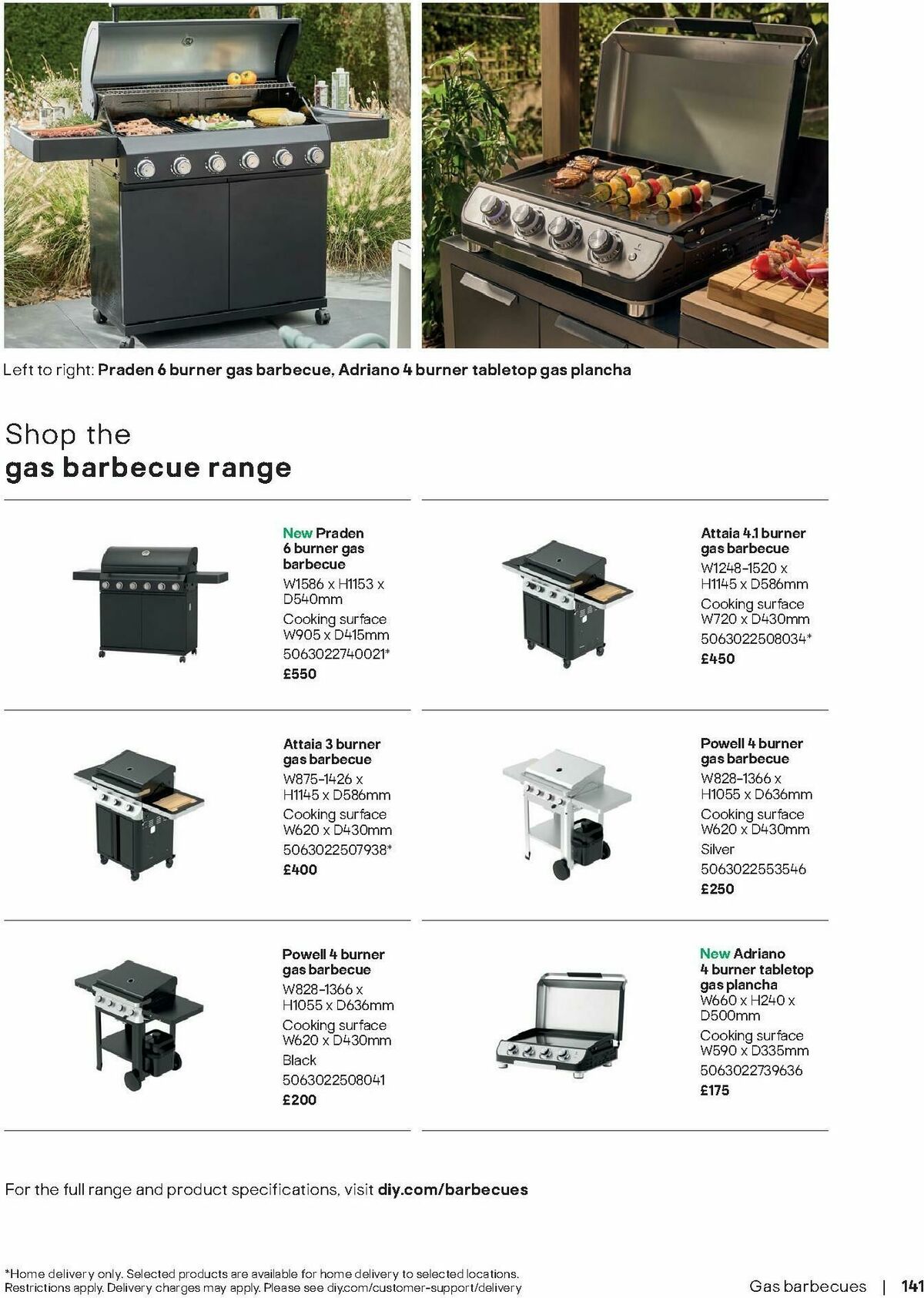 B&Q Outdoor Living Offers from 1 April