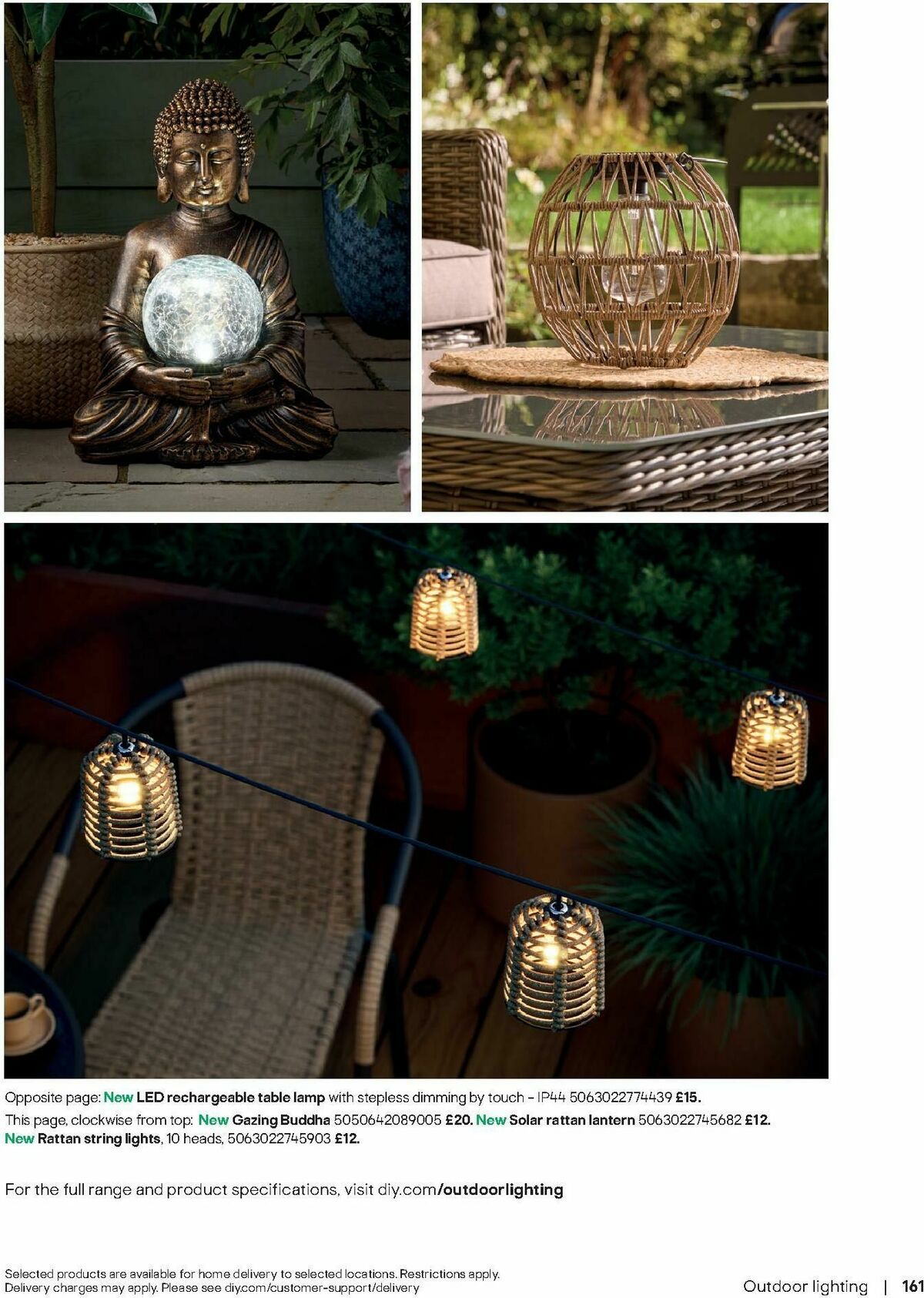 B&Q Outdoor Living Offers from 1 April