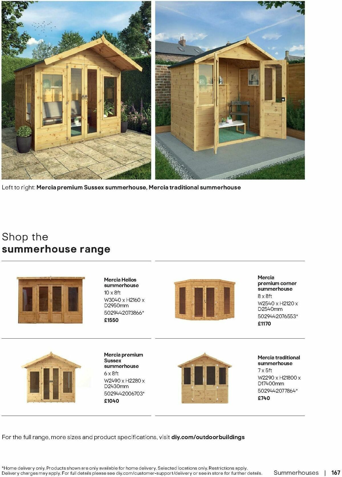 B&Q Outdoor Living Offers from 1 April