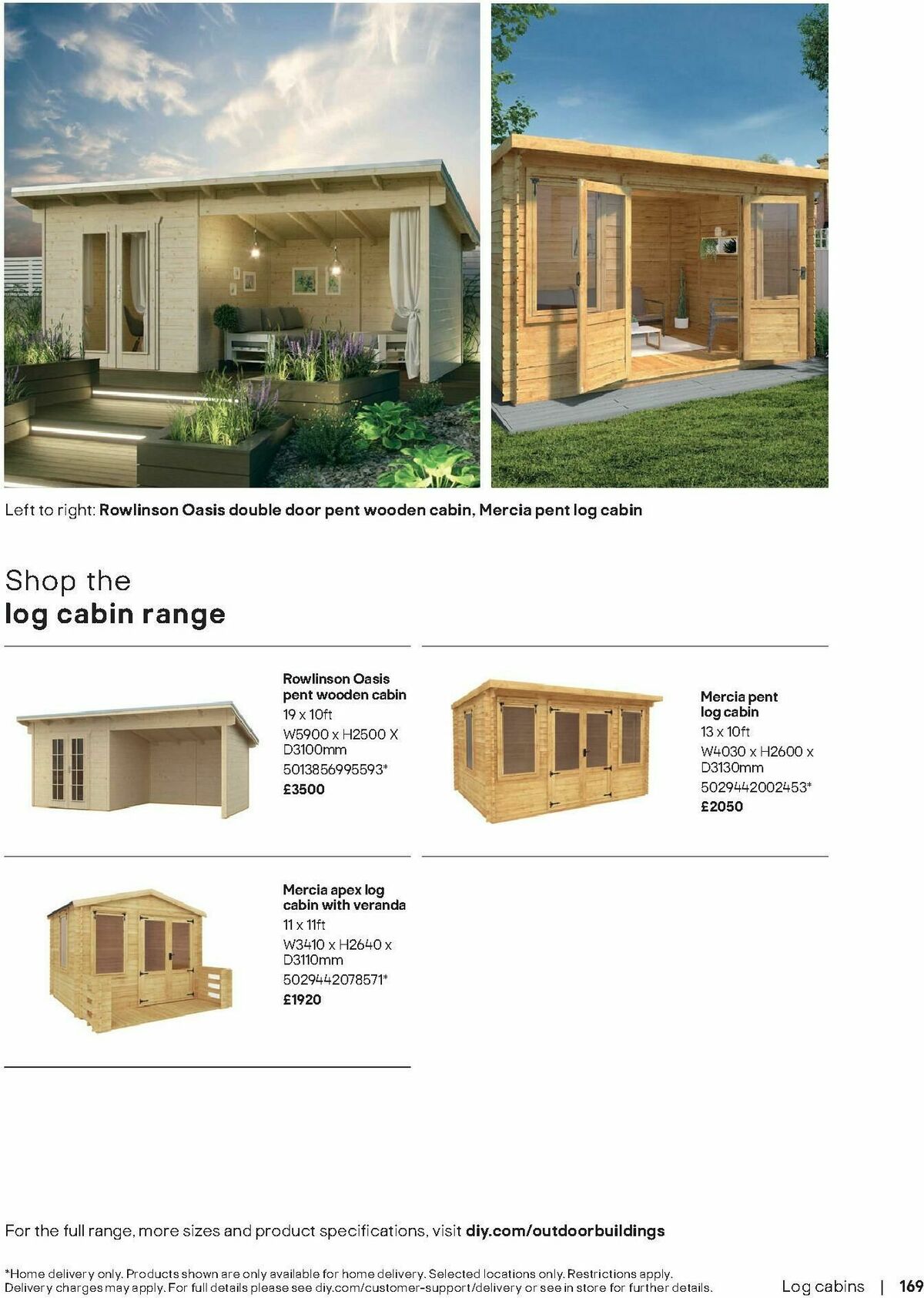 B&Q Outdoor Living Offers from 1 April