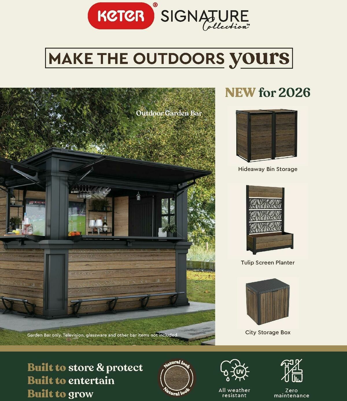 B&Q Outdoor Living Offers from 1 April