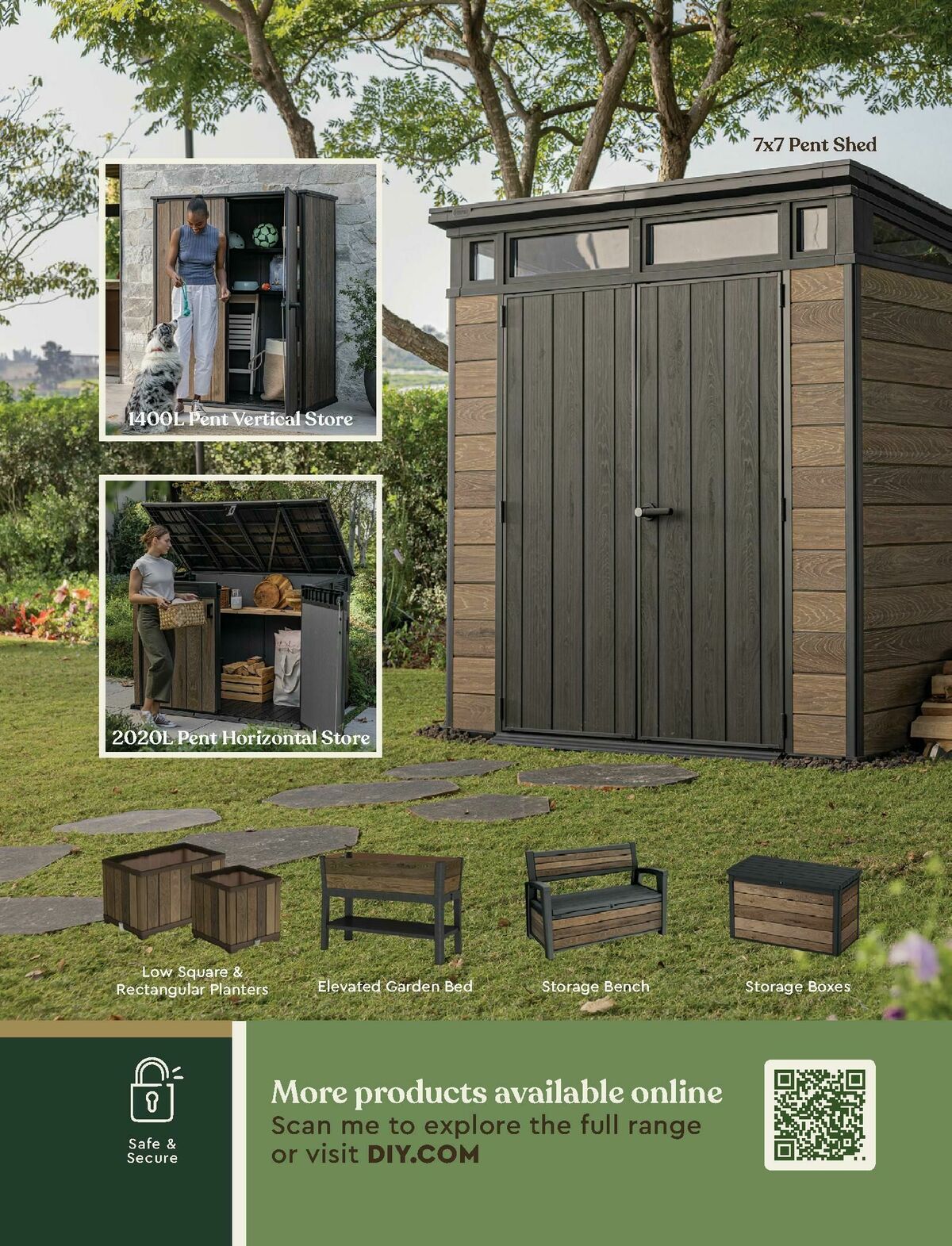 B&Q Outdoor Living Offers from 1 April