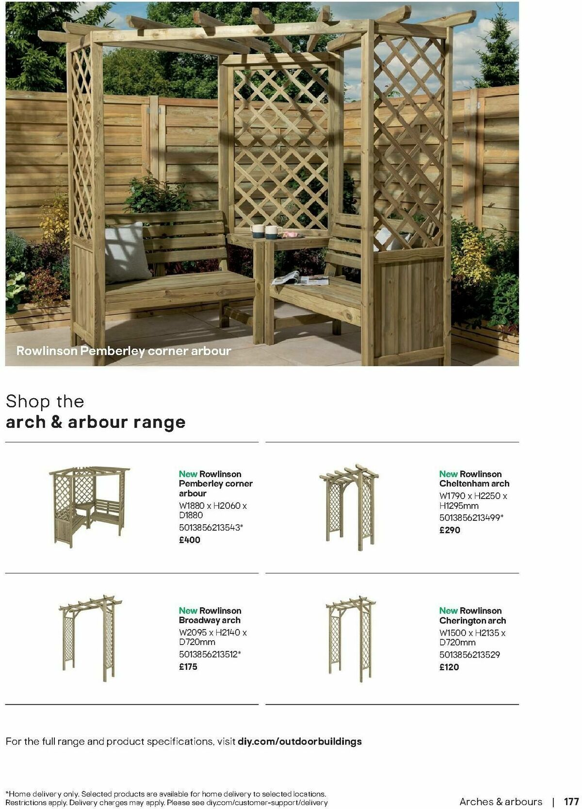 B&Q Outdoor Living Offers from 1 April