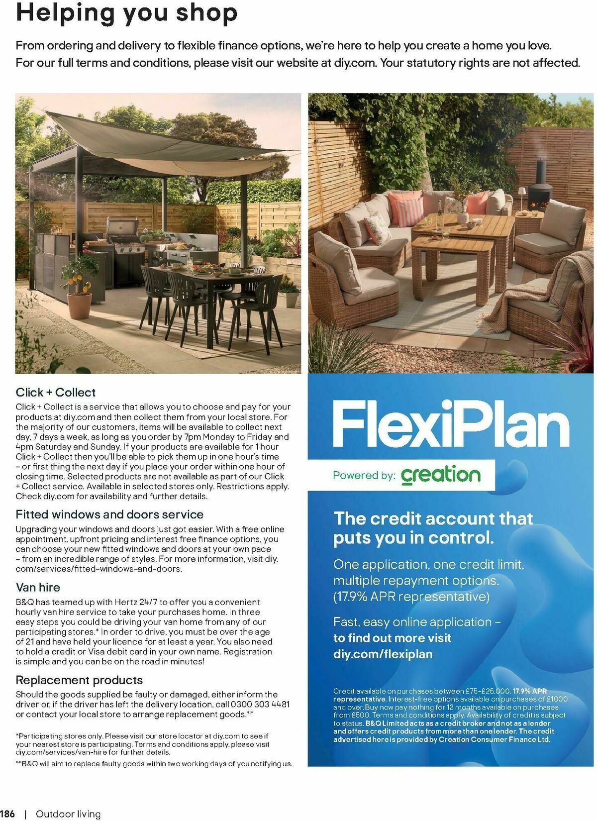 B&Q Outdoor Living Offers from 1 April