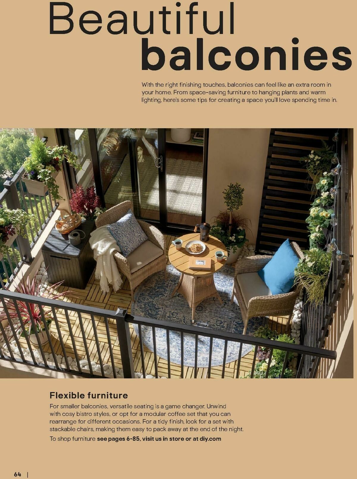 B&Q Outdoor Living Offers from 1 April