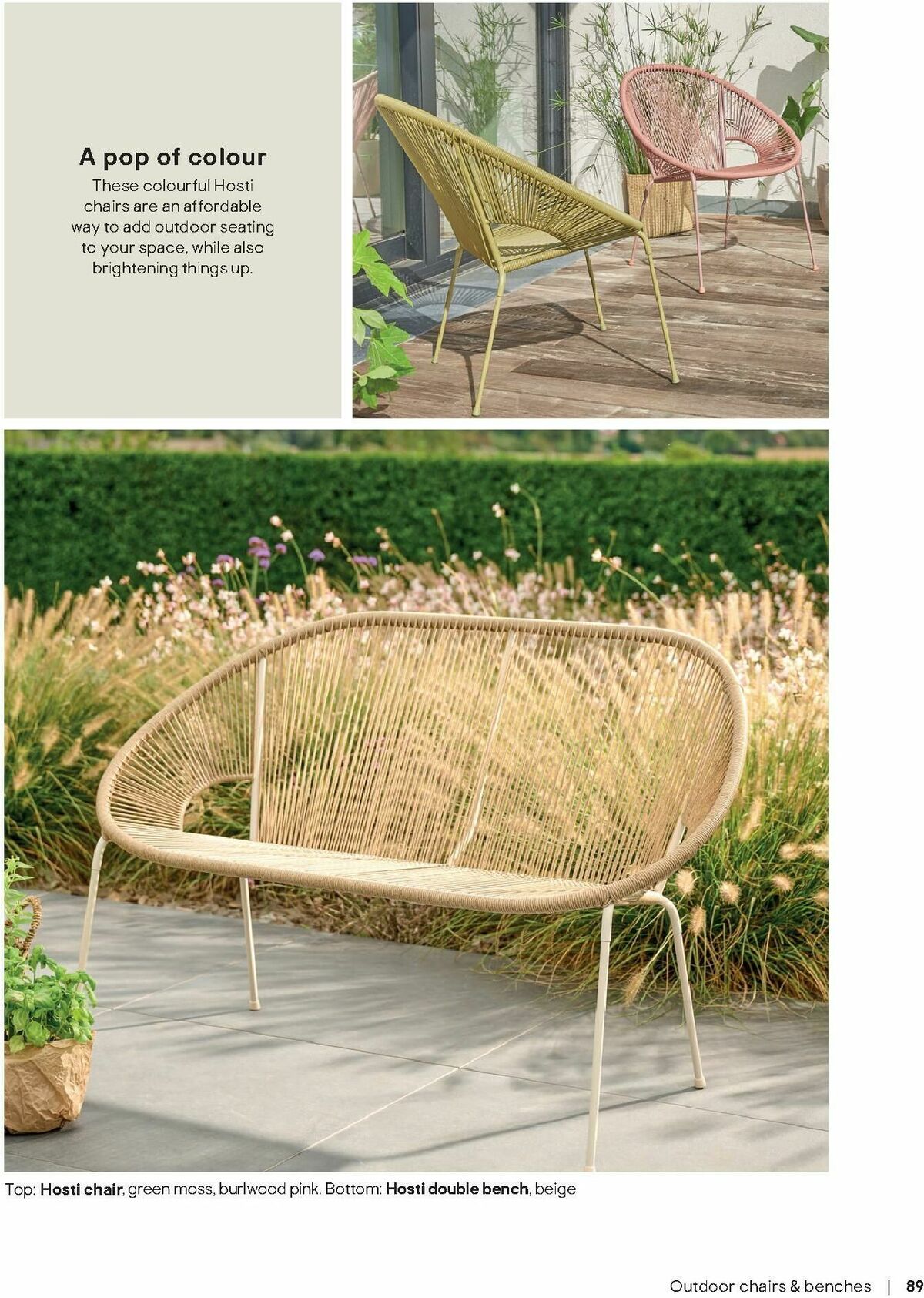 B&Q Outdoor Living Offers from 1 April