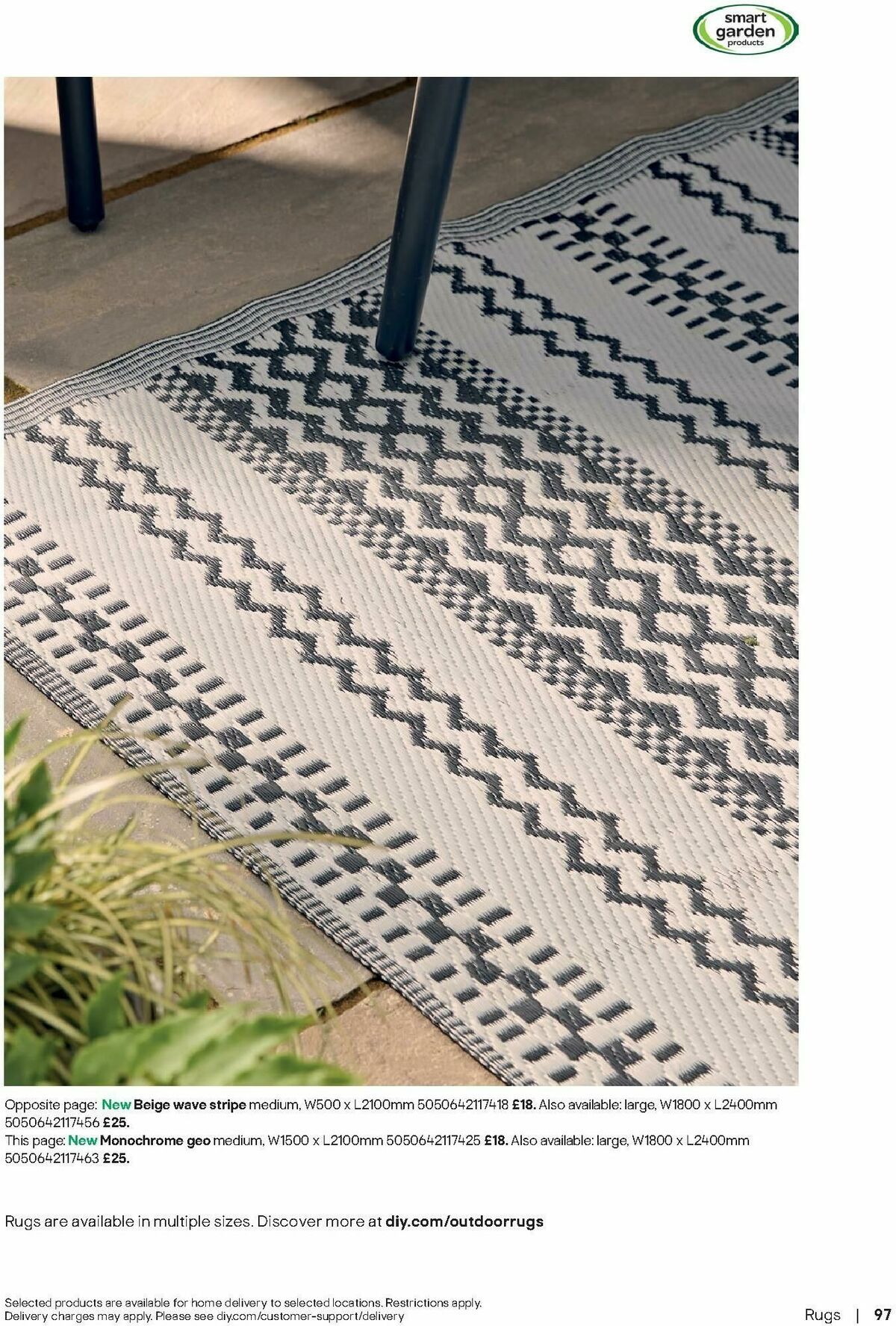 B&Q Outdoor Living Offers from 1 April