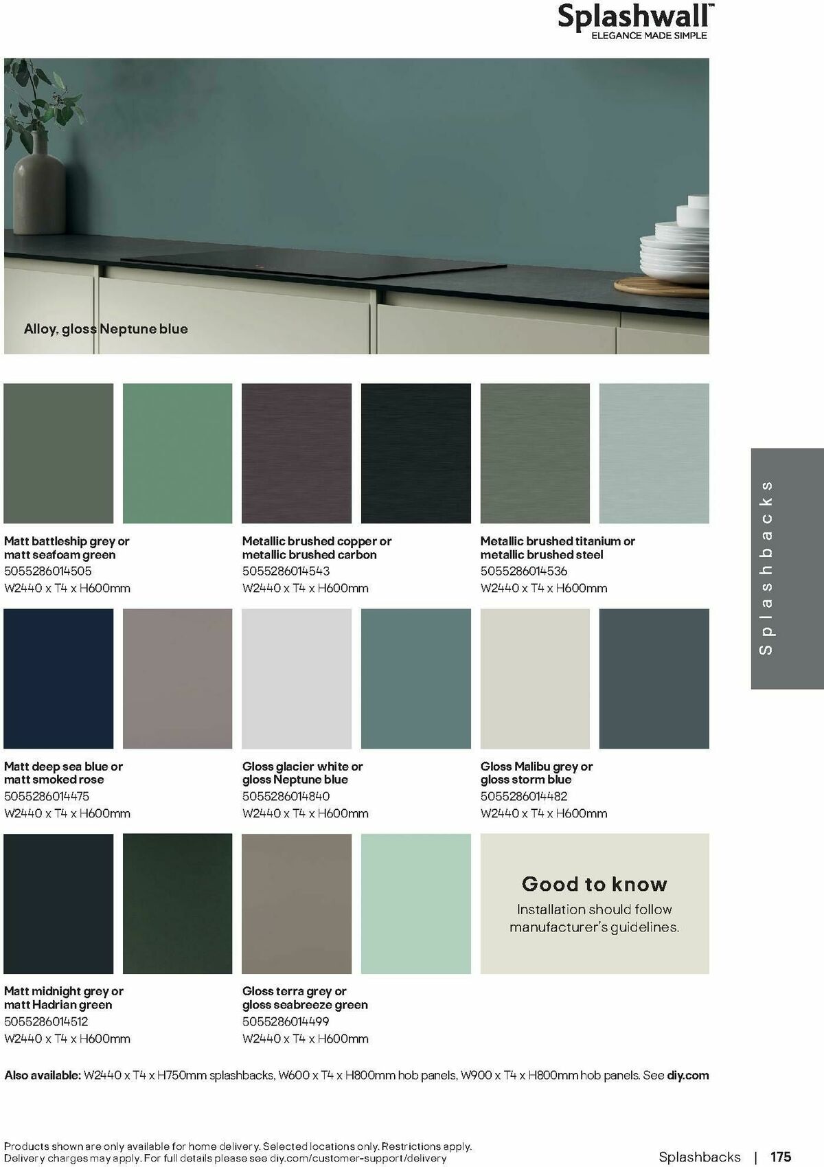 B&Q Kitchens Brochure Offers from 1 April