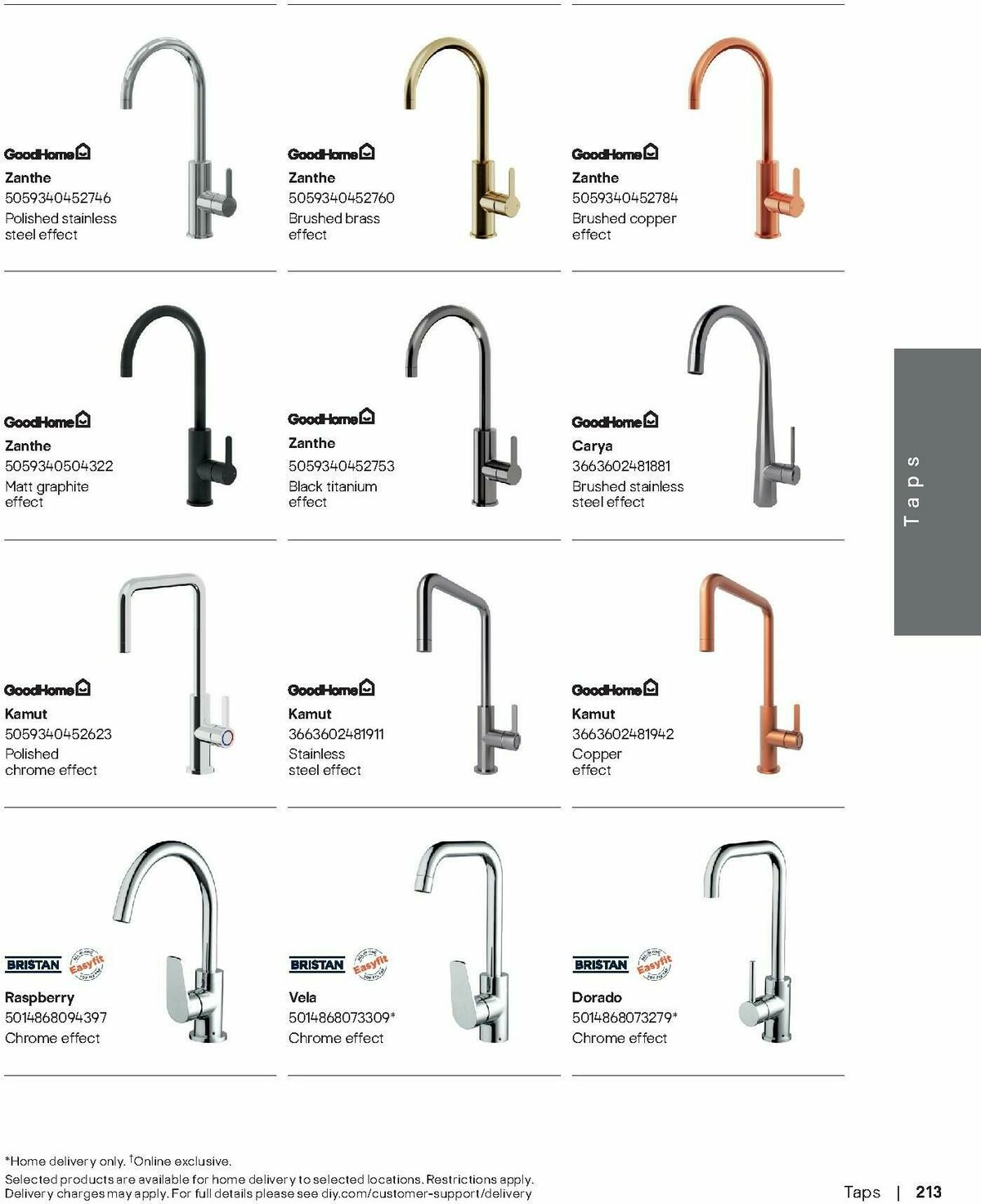 B&Q Kitchens Brochure Offers from 1 April