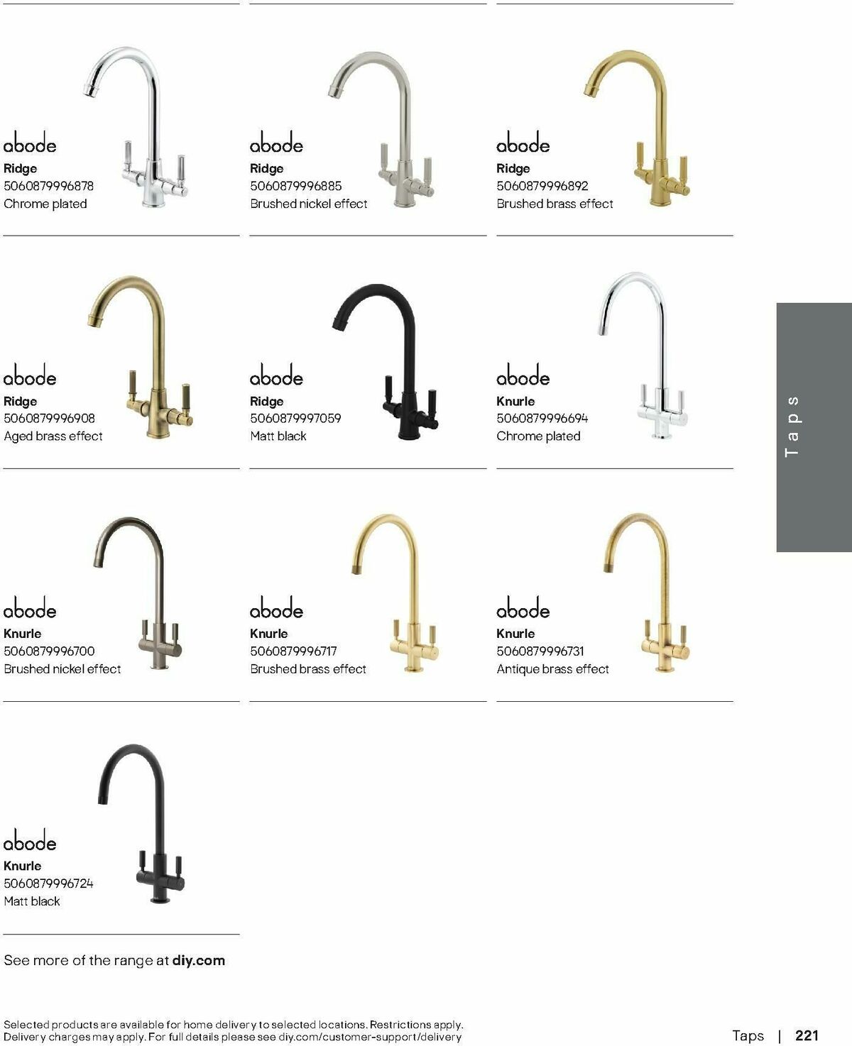 B&Q Kitchens Brochure Offers from 1 April