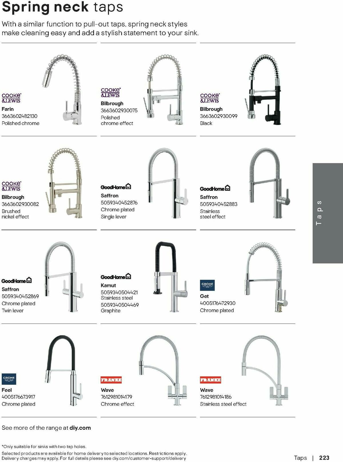 B&Q Kitchens Brochure Offers from 1 April