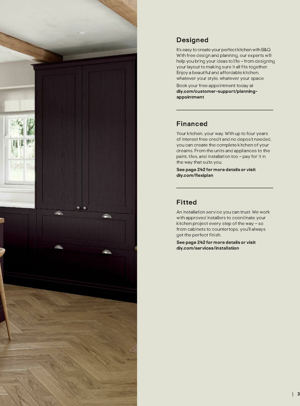 B&Q Kitchens Brochure Offers from 1 April