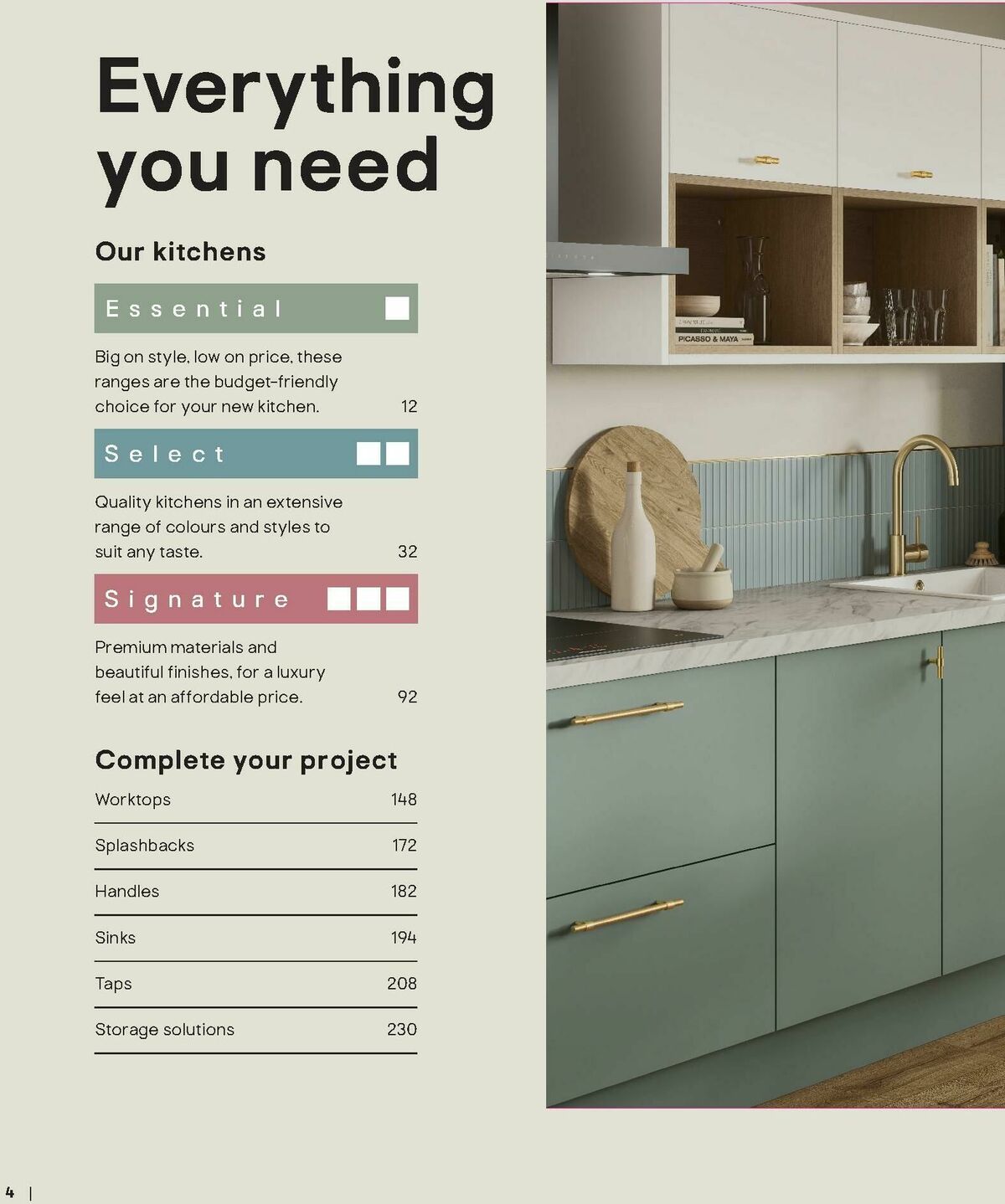 B&Q Kitchens Brochure Offers from 1 April