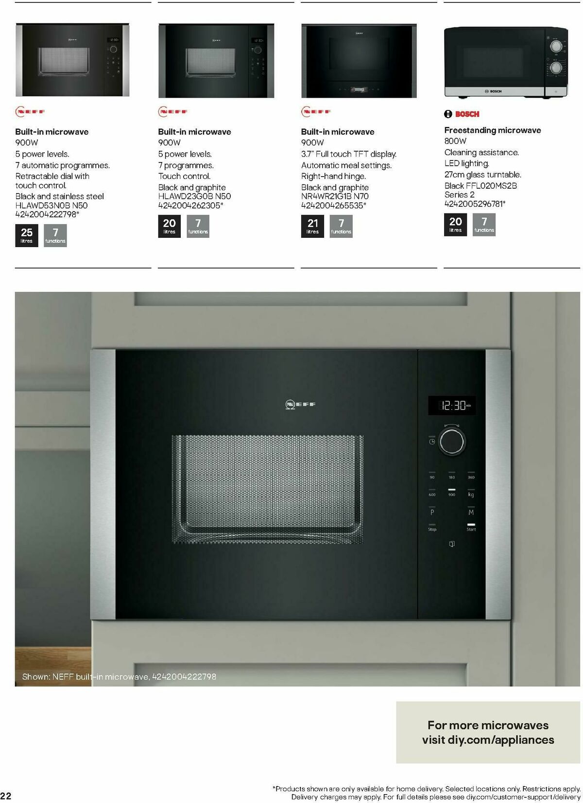 B&Q Appliances Offers from 1 May