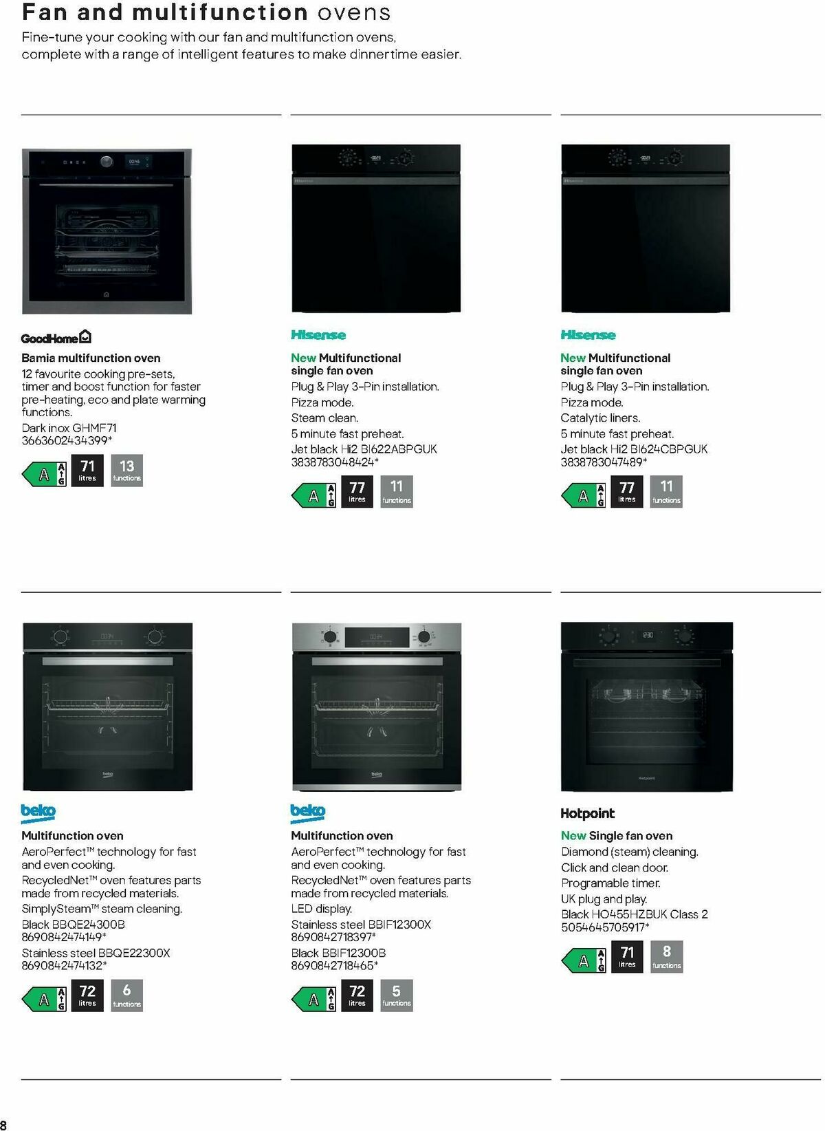 B&Q Appliances Offers from 1 May
