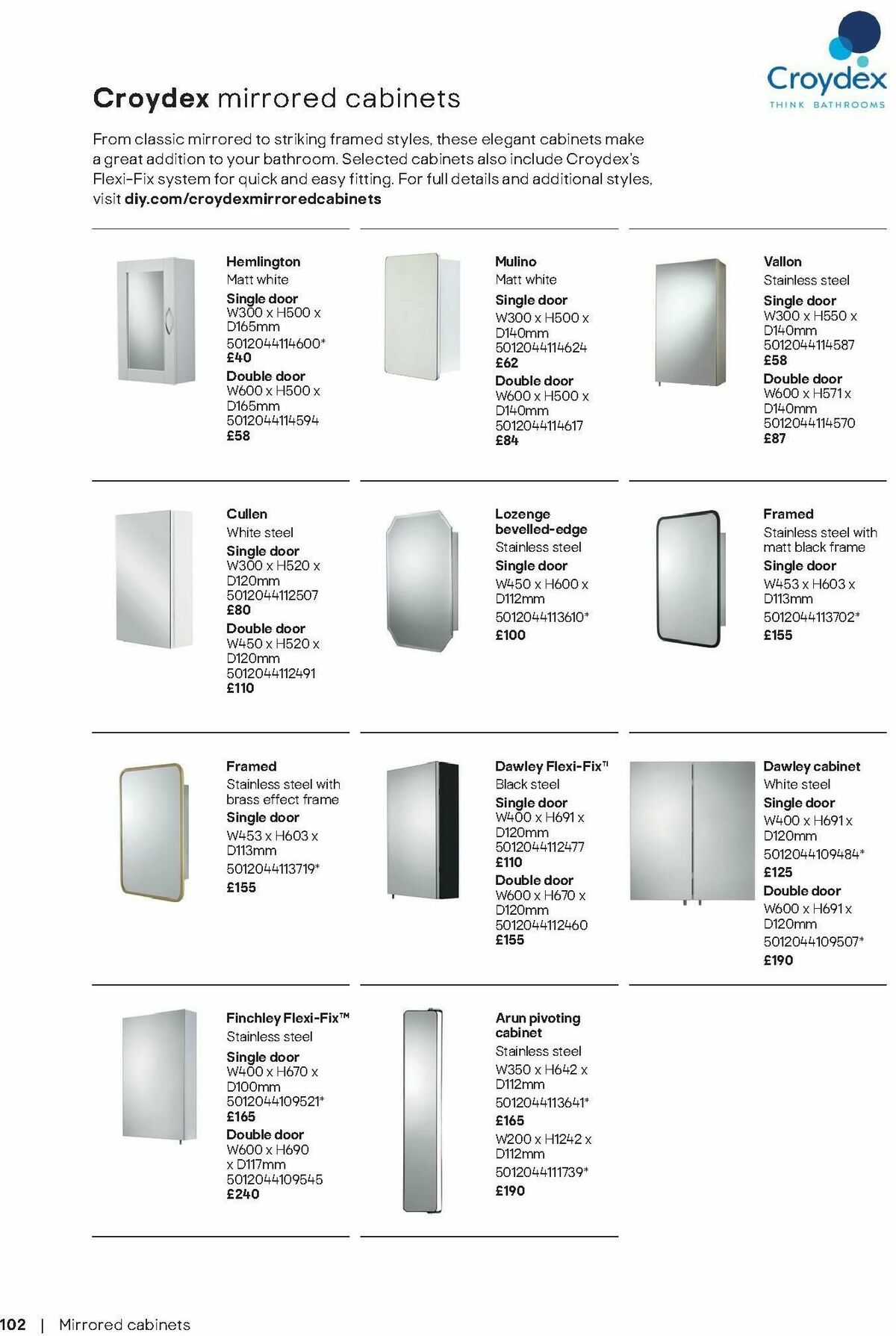 B&Q Bathrooms Offers from 1 September