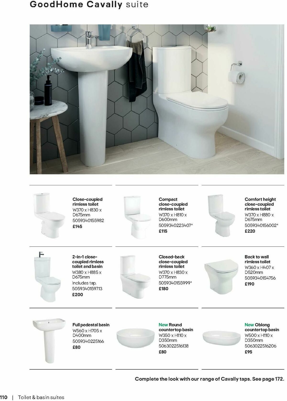 B&Q Bathrooms Offers from 1 September