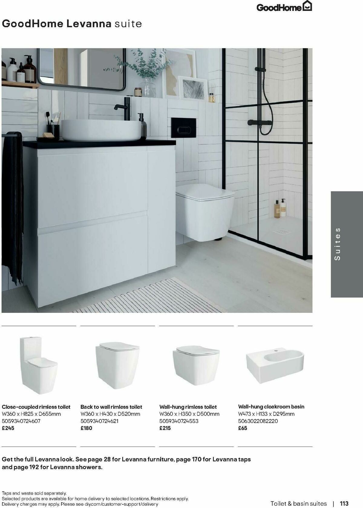 B&Q Bathrooms Offers from 1 September