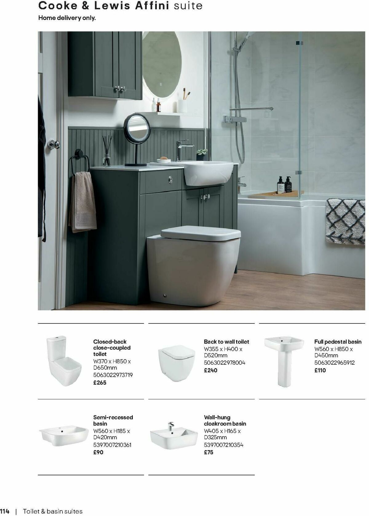 B&Q Bathrooms Offers from 1 September