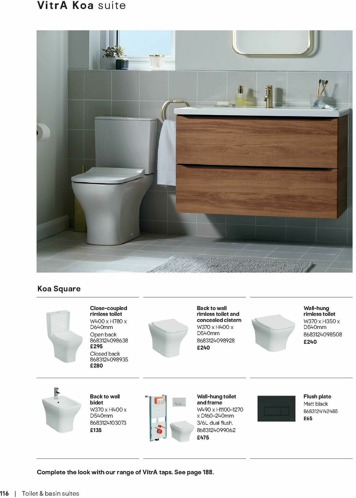 B&Q Bathrooms Offers from 1 September