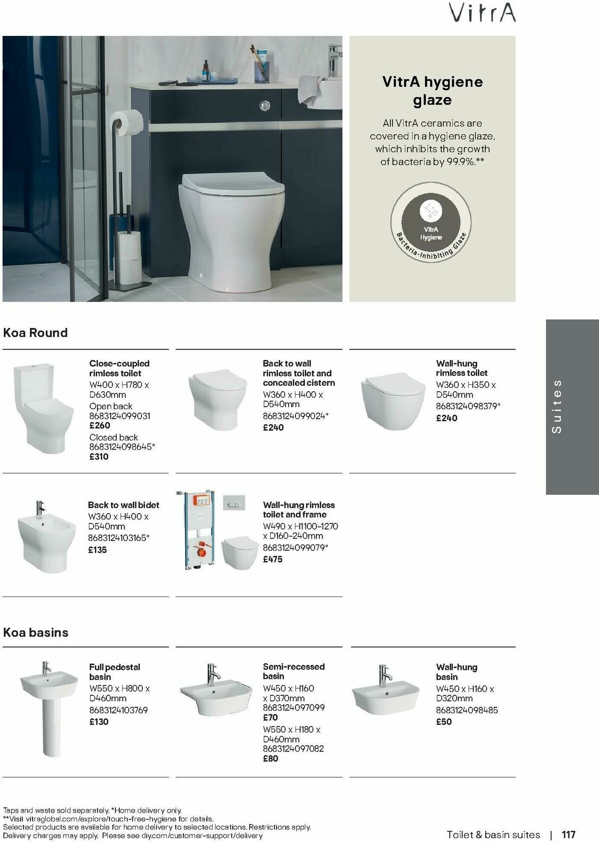 B&Q Bathrooms Offers from 1 September