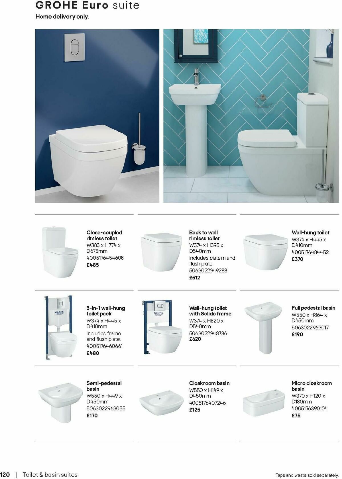 B&Q Bathrooms Offers from 1 September