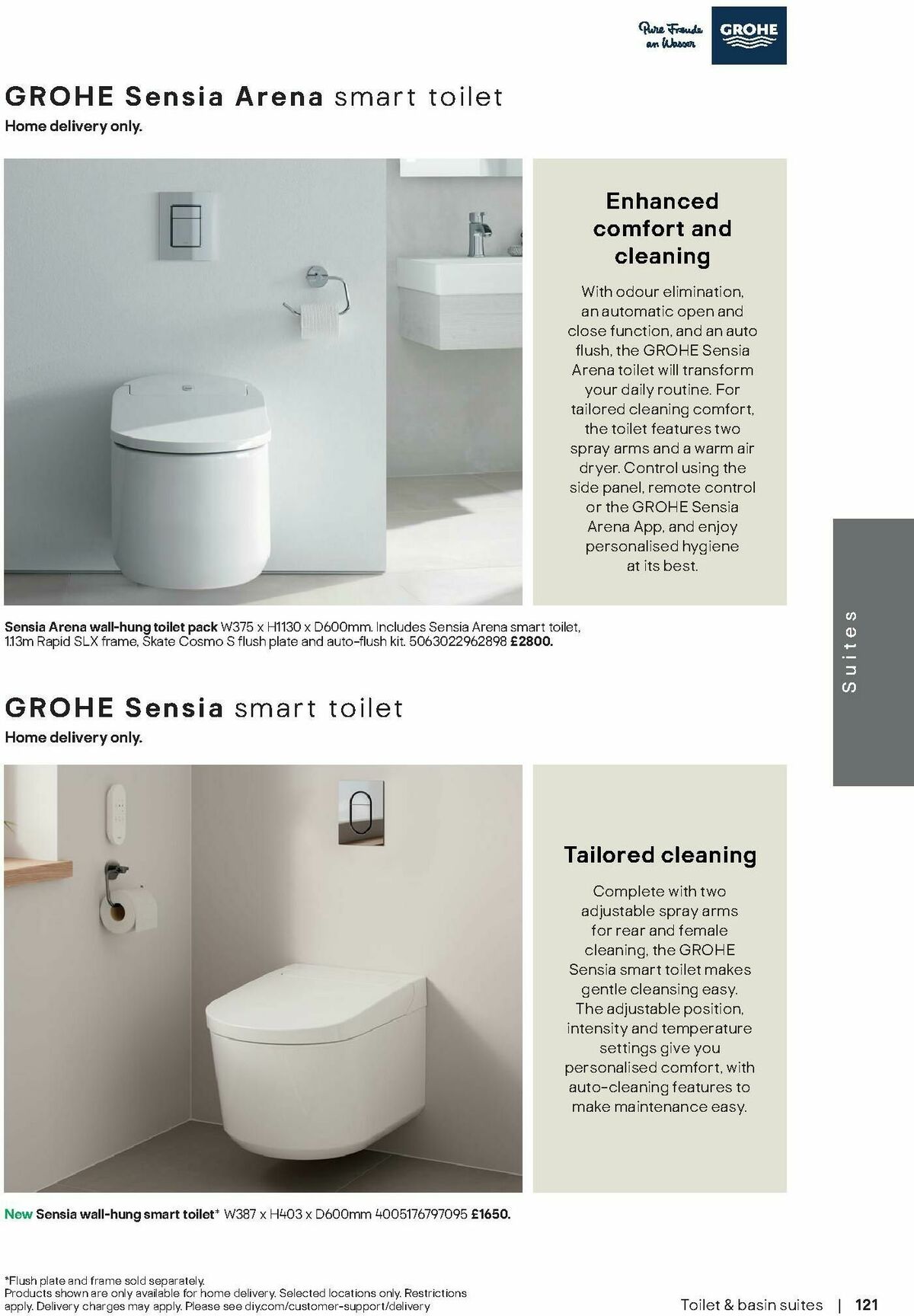 B&Q Bathrooms Offers from 1 September
