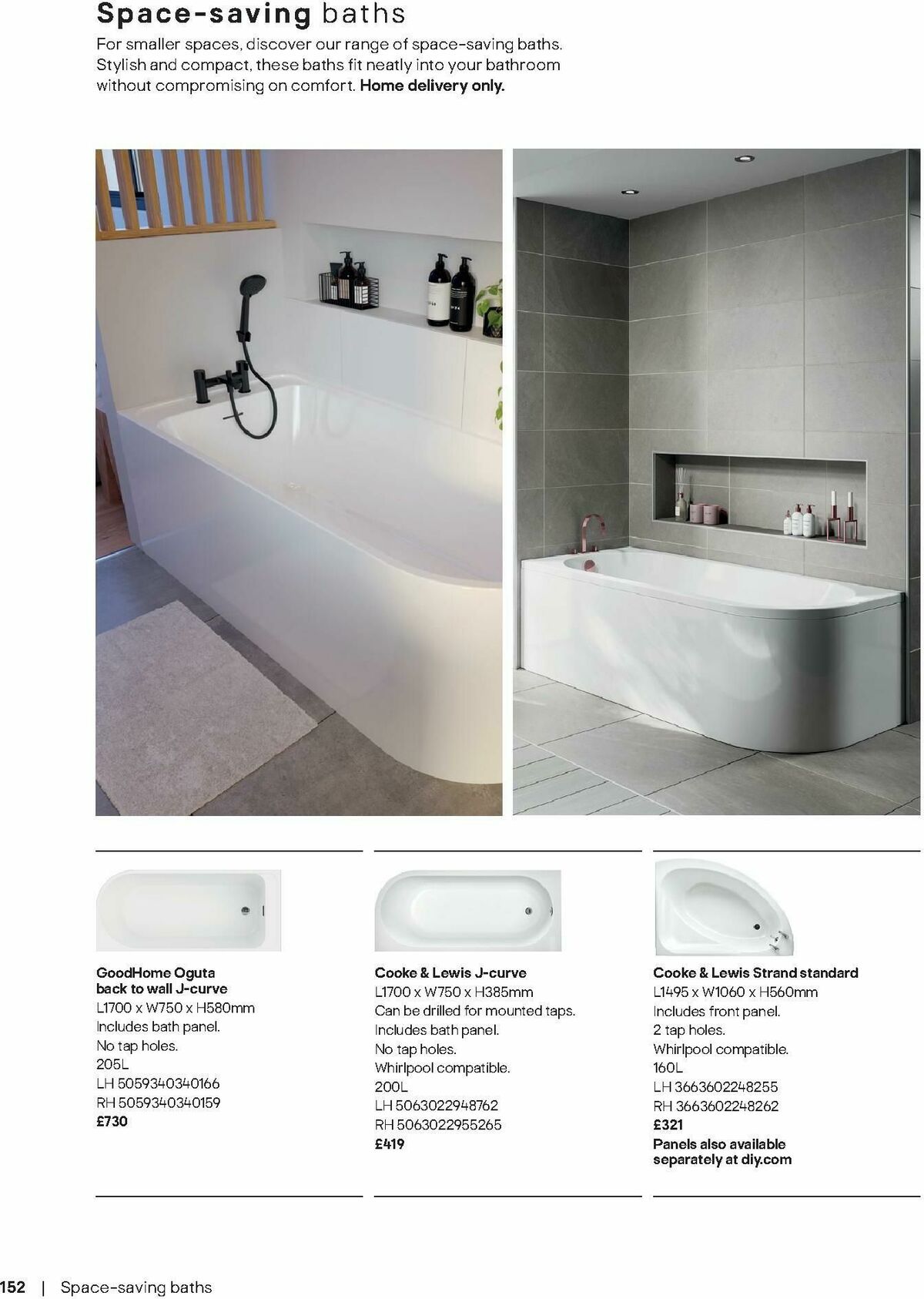 B&Q Bathrooms Offers from 1 September