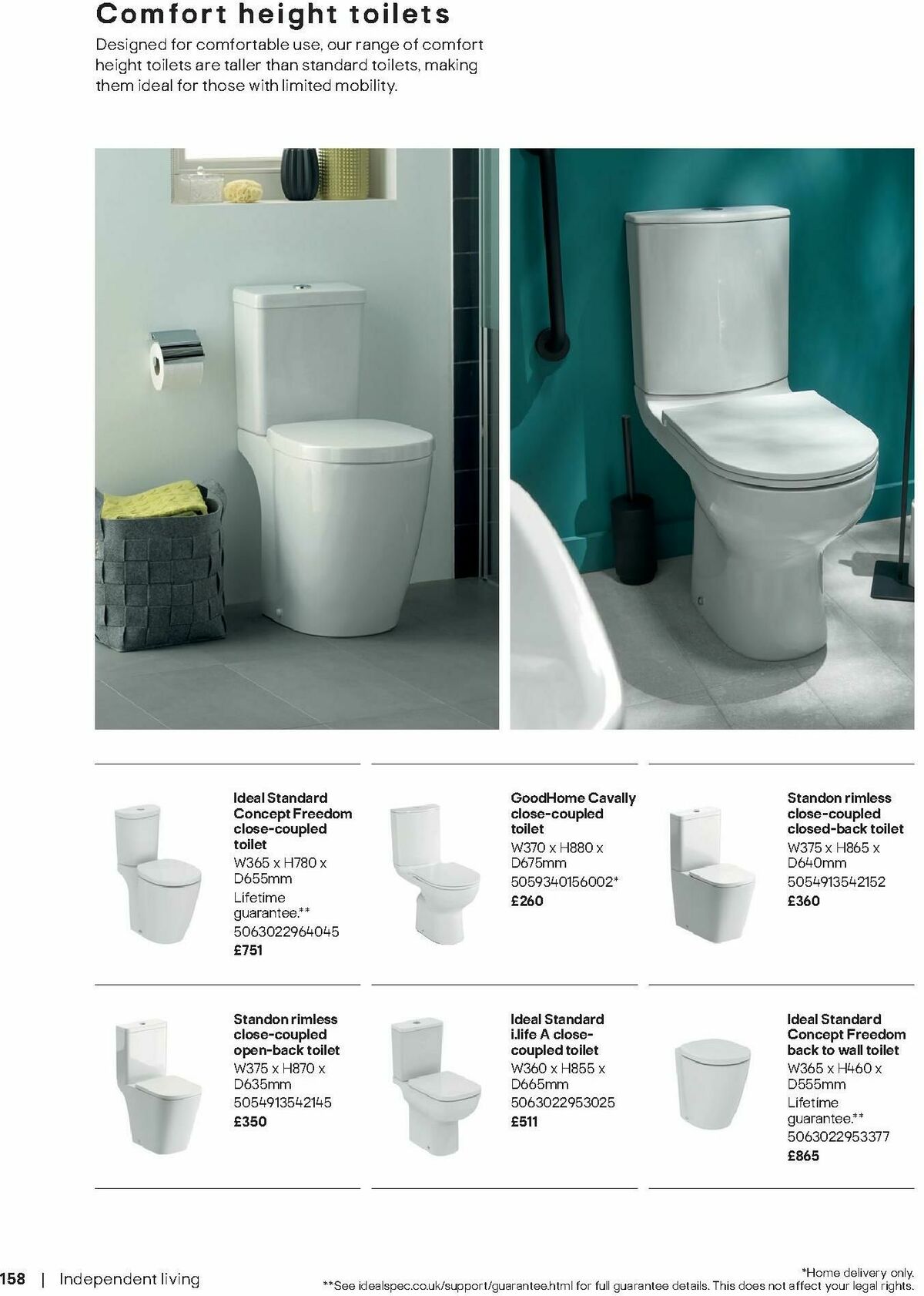 B&Q Bathrooms Offers from 1 September