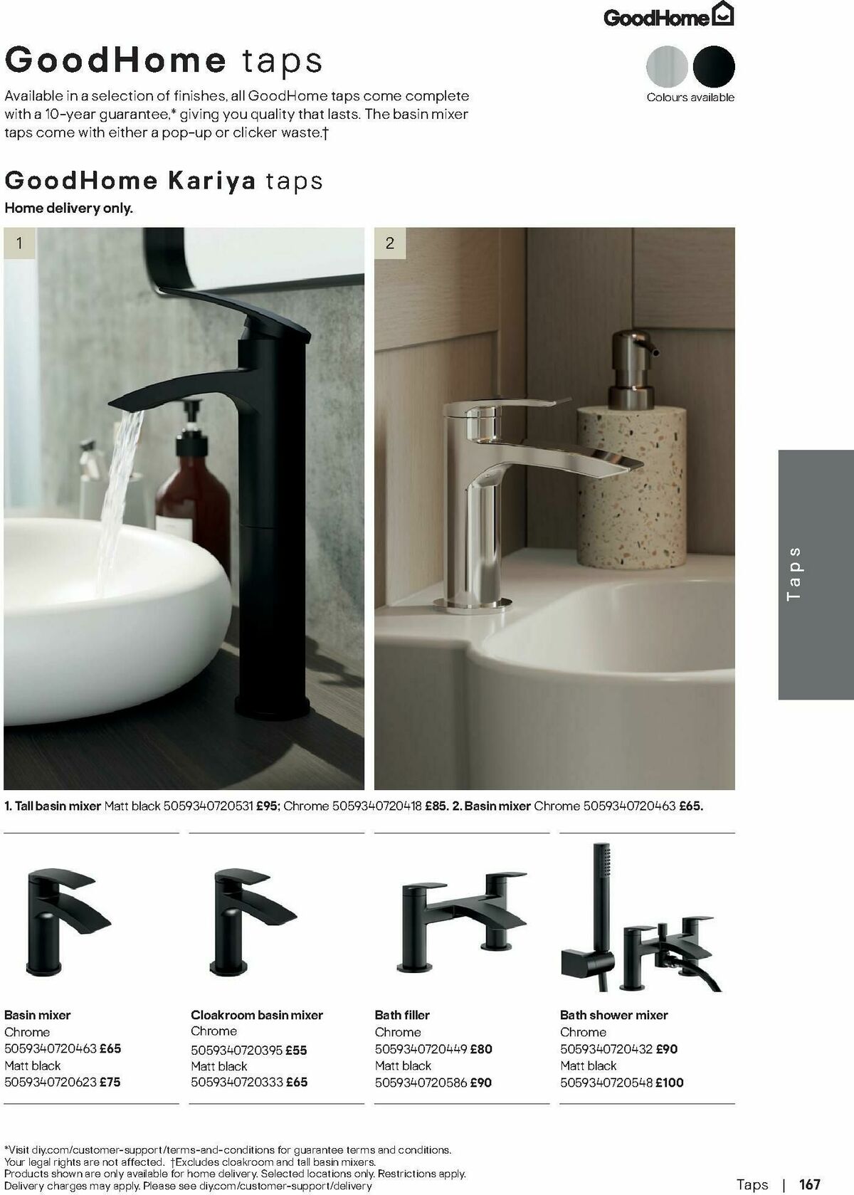 B&Q Bathrooms Offers from 1 September