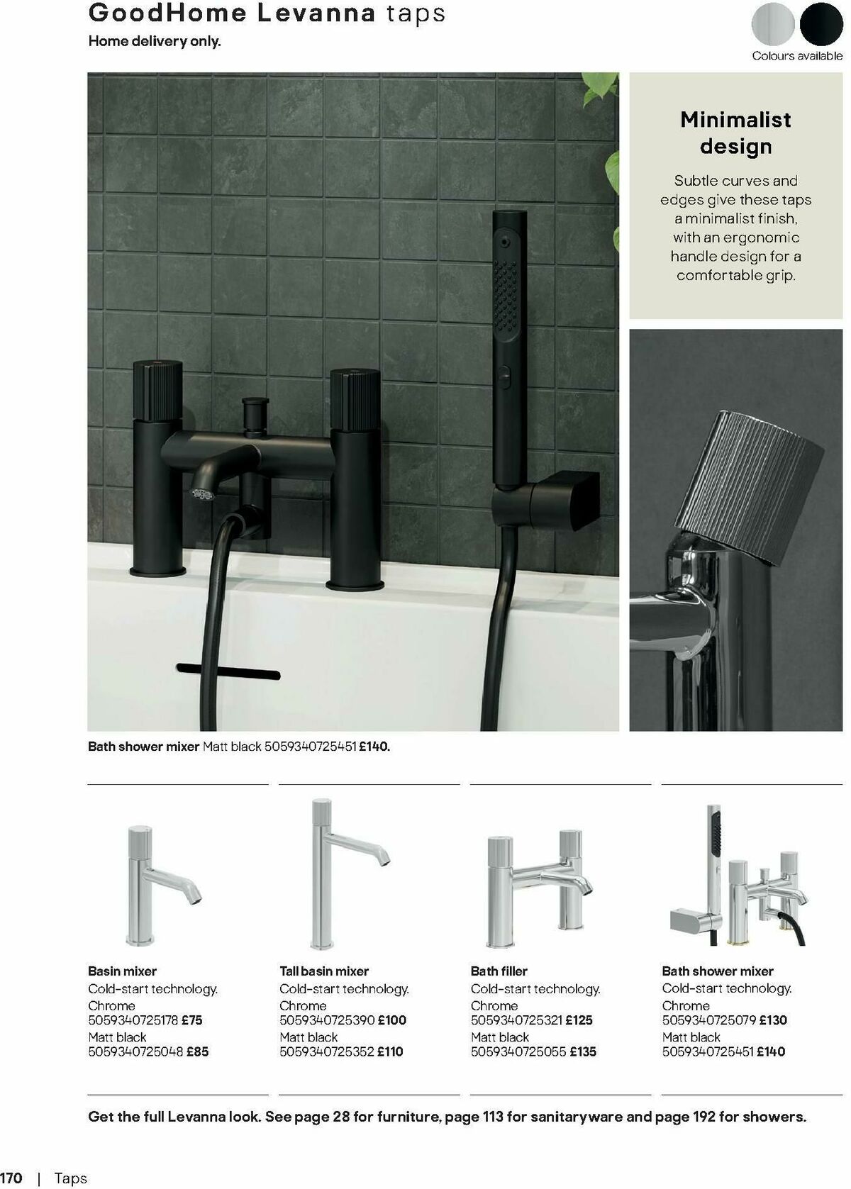 B&Q Bathrooms Offers from 1 September