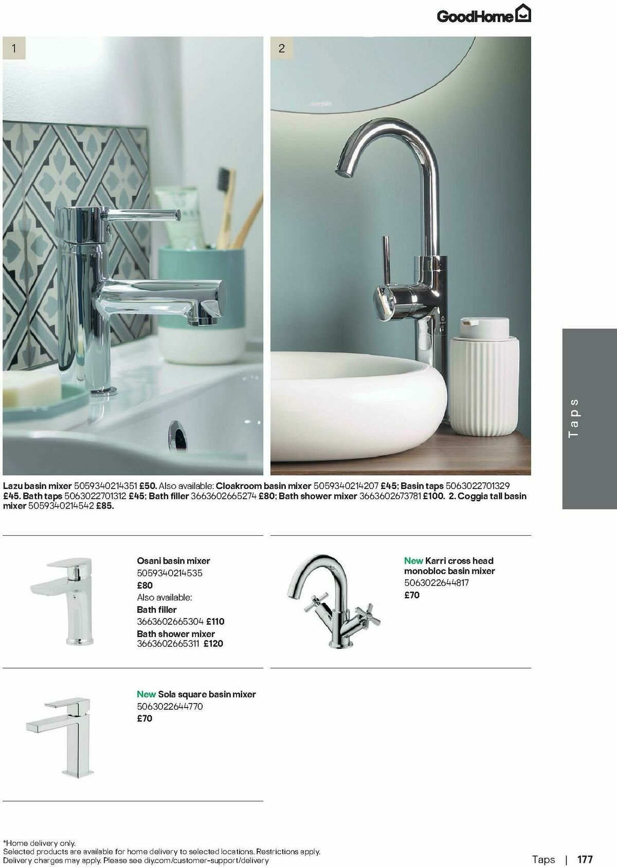 B&Q Bathrooms Offers from 1 September