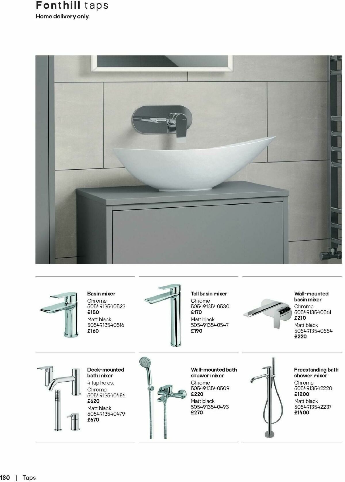 B&Q Bathrooms Offers from 1 September