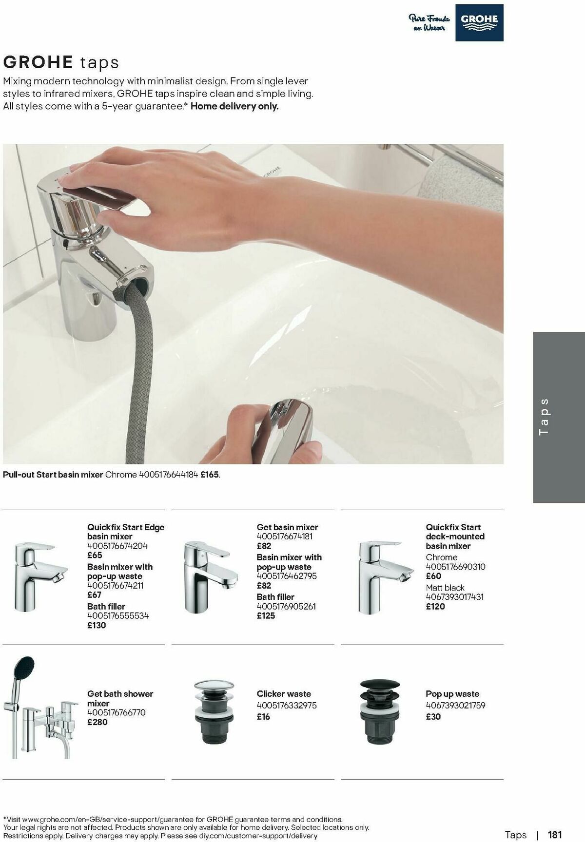 B&Q Bathrooms Offers from 1 September