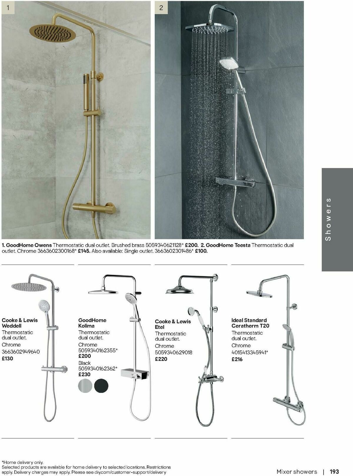 B&Q Bathrooms Offers from 1 September