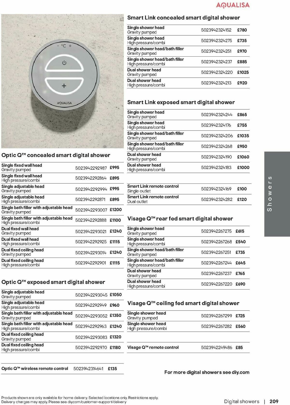 B&Q Bathrooms Offers from 1 September