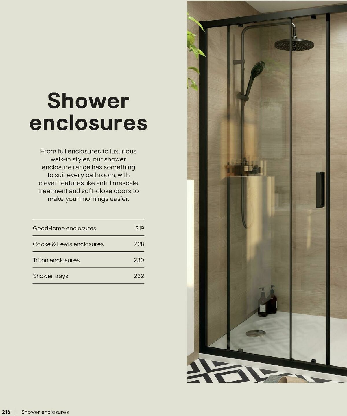 B&Q Bathrooms Offers from 1 September
