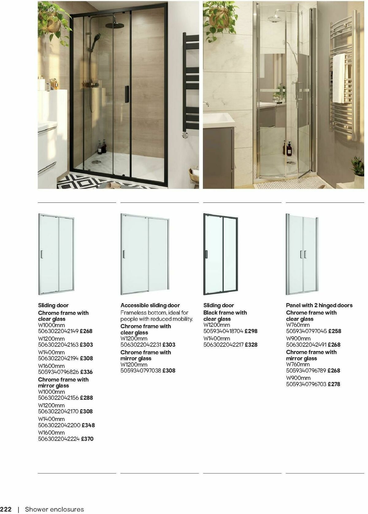 B&Q Bathrooms Offers from 1 September