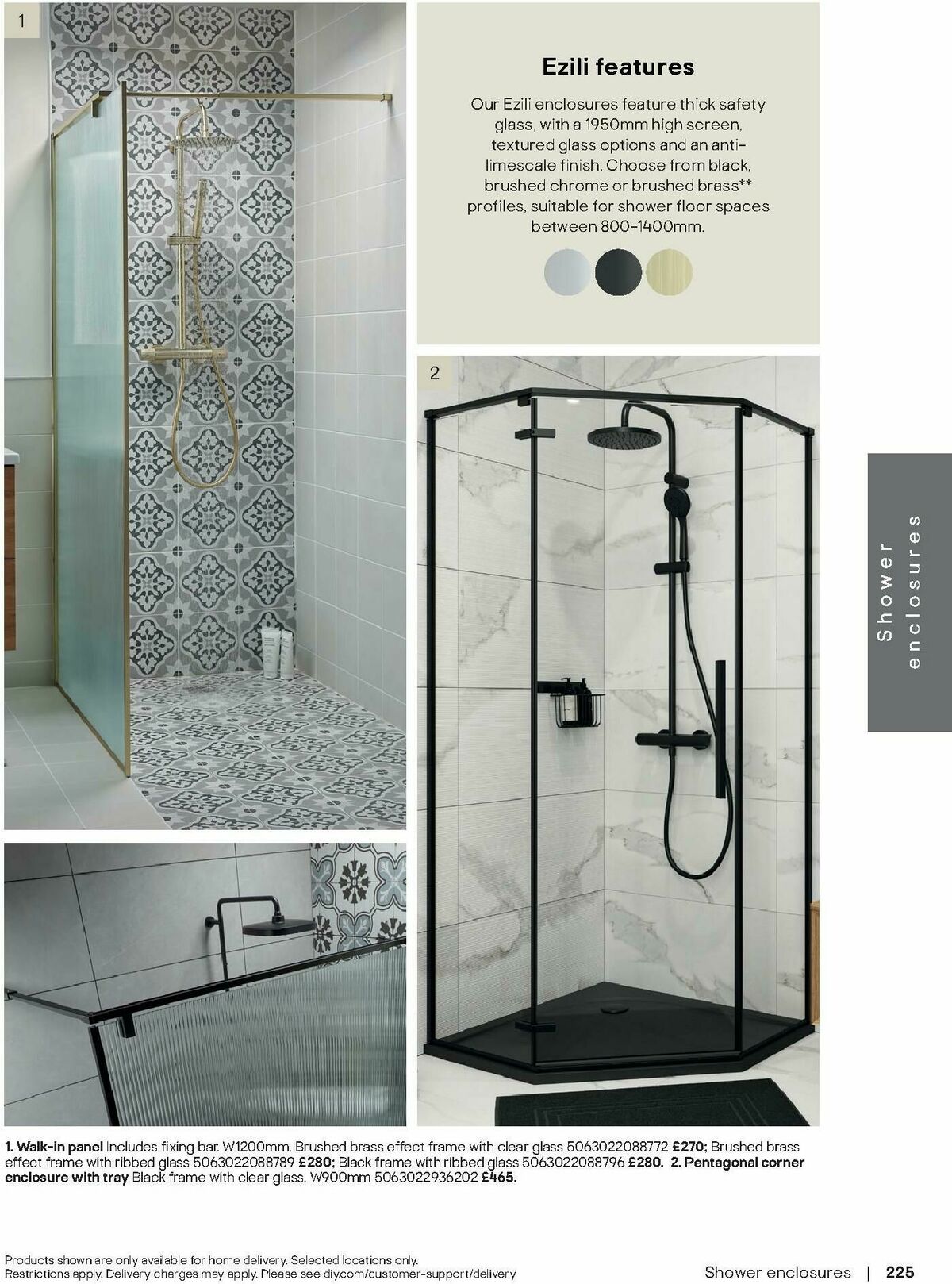 B&Q Bathrooms Offers from 1 September
